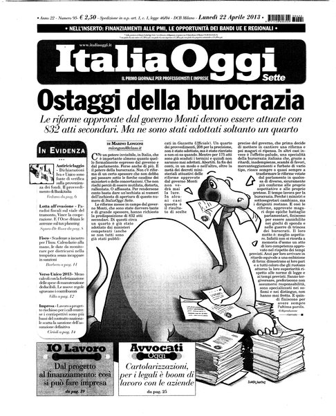 Italia oggi : quotidiano di economia finanza e politica